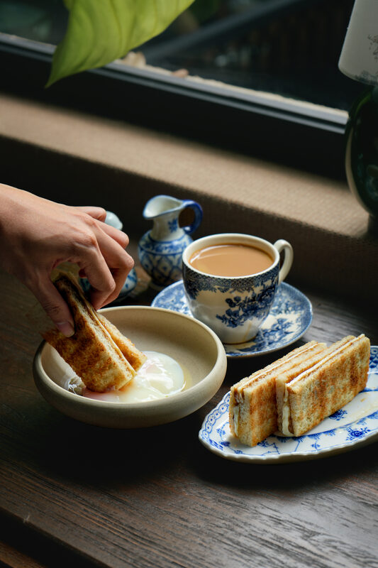Kaya Toast with Soft-Boiled Egg